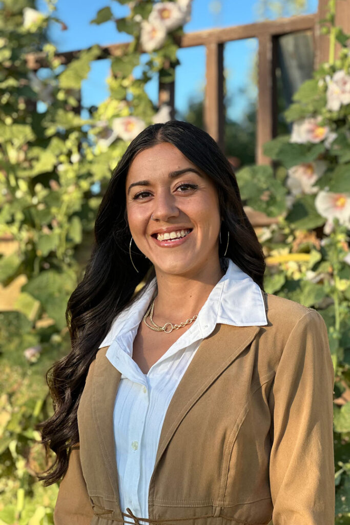 Portrait of Andrea Flores Arens, the Executive Director of the Hispanic Resource Center of Teton Valley, Idaho